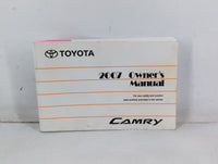2007 Toyota Camry Owners Manual Book Guide P/N:01999-33748 OEM Used Auto Parts - Oemusedautoparts1.com