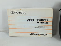 2007 Toyota Camry Owners Manual Book Guide P/N:OM33740U 01999-33740 OEM Used Auto Parts - Oemusedautoparts1.com