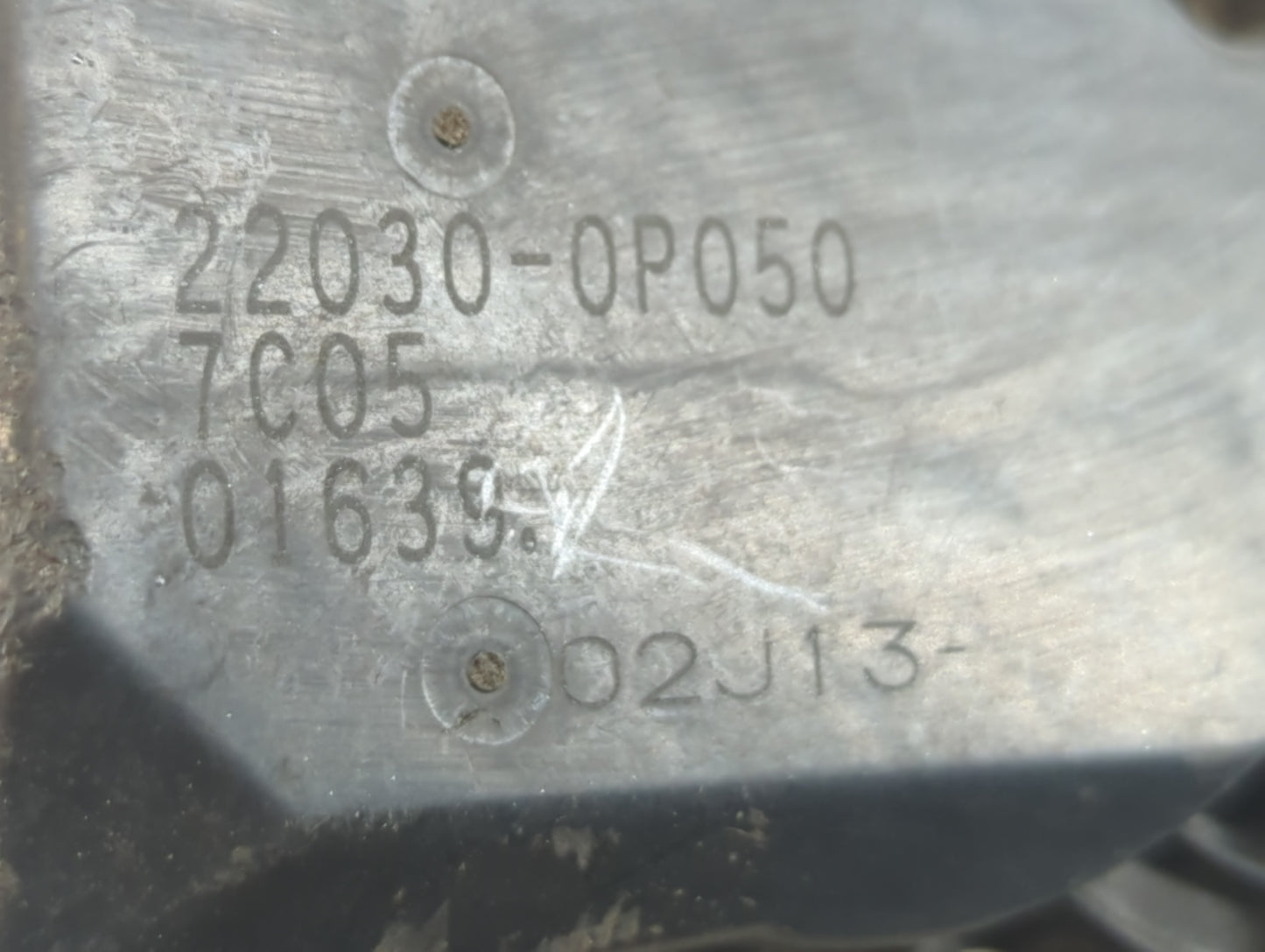 2007-2017 Toyota Camry Throttle Body P/N:22030-0P050 Fits OEM Used Auto Parts - Oemusedautoparts1.com