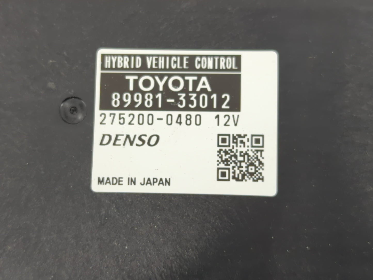 2007 Toyota Camry PCM Engine Control Computer ECU ECM PCU OEM P/N:275200-0480 89981-33012 Fits OEM Used Auto Parts - Oemused