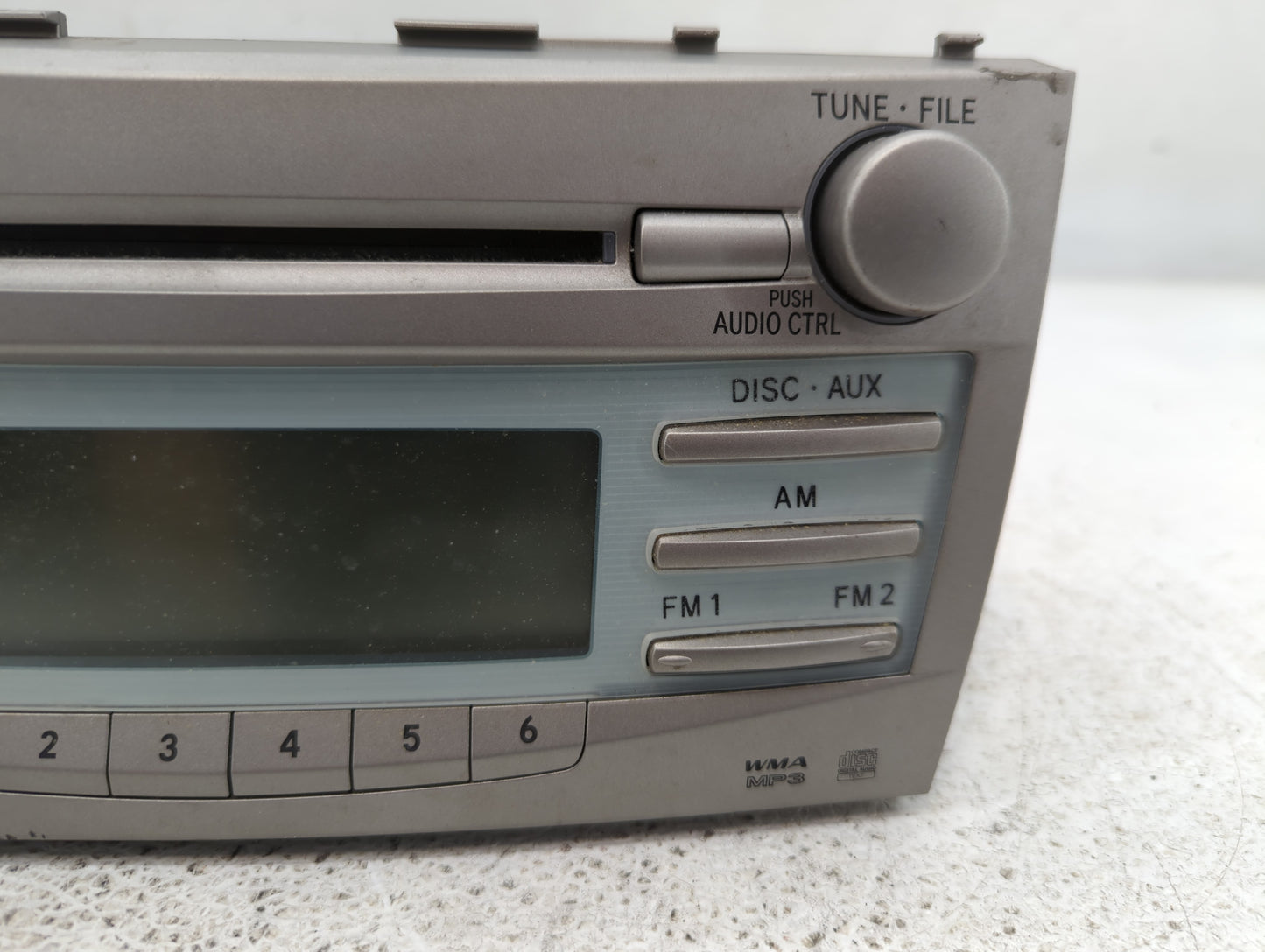 2007-2009 Toyota Camry Radio AM FM Cd Player Receiver Replacement P/N:88120-06180 Fits Fits 2007 2008 2009 OEM Used Auto Par
