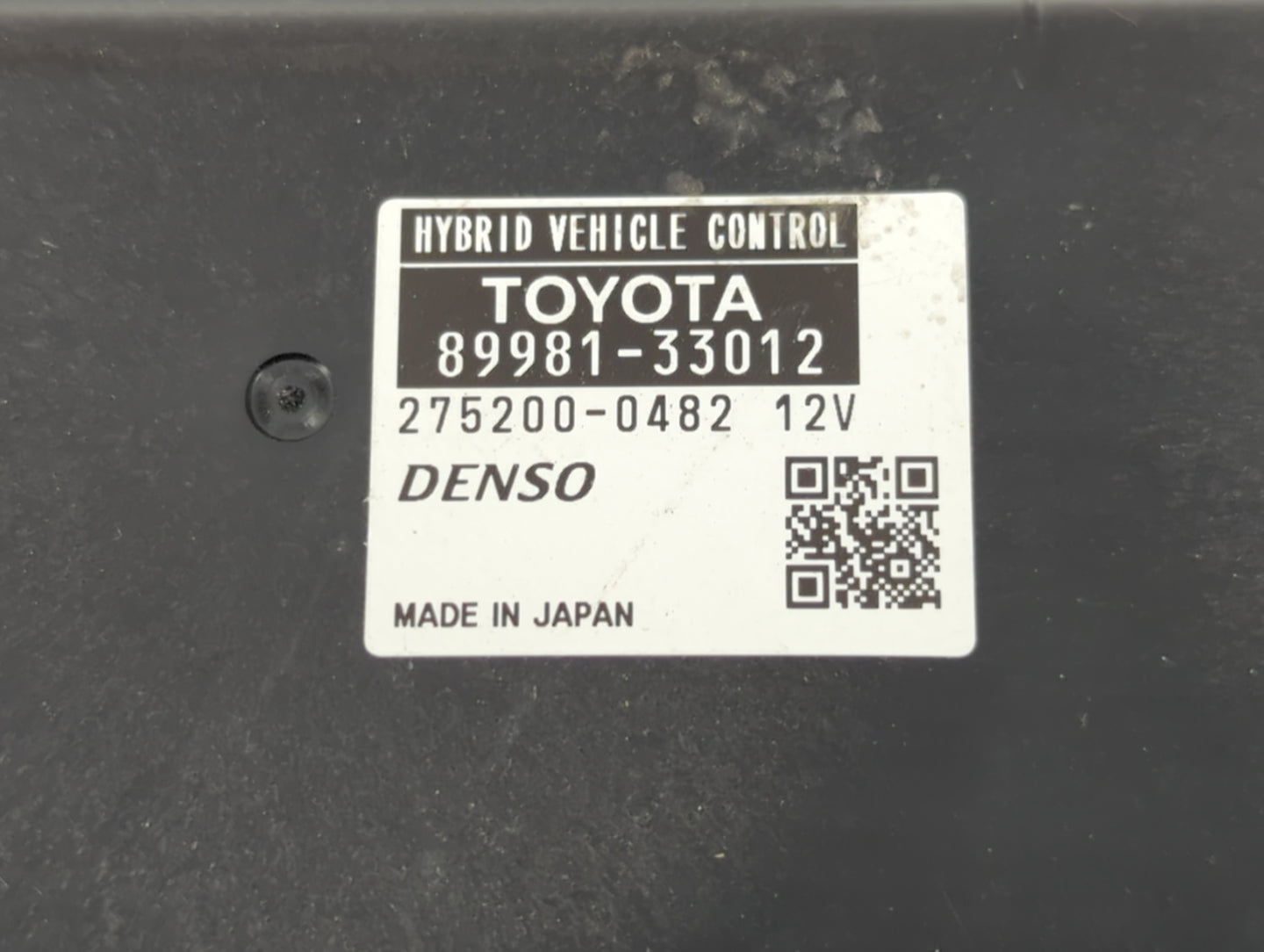 2007 Toyota Camry PCM Engine Control Computer ECU ECM PCU OEM P/N:275200-0482 89981-33012 Fits OEM Used Auto Parts - Oemused