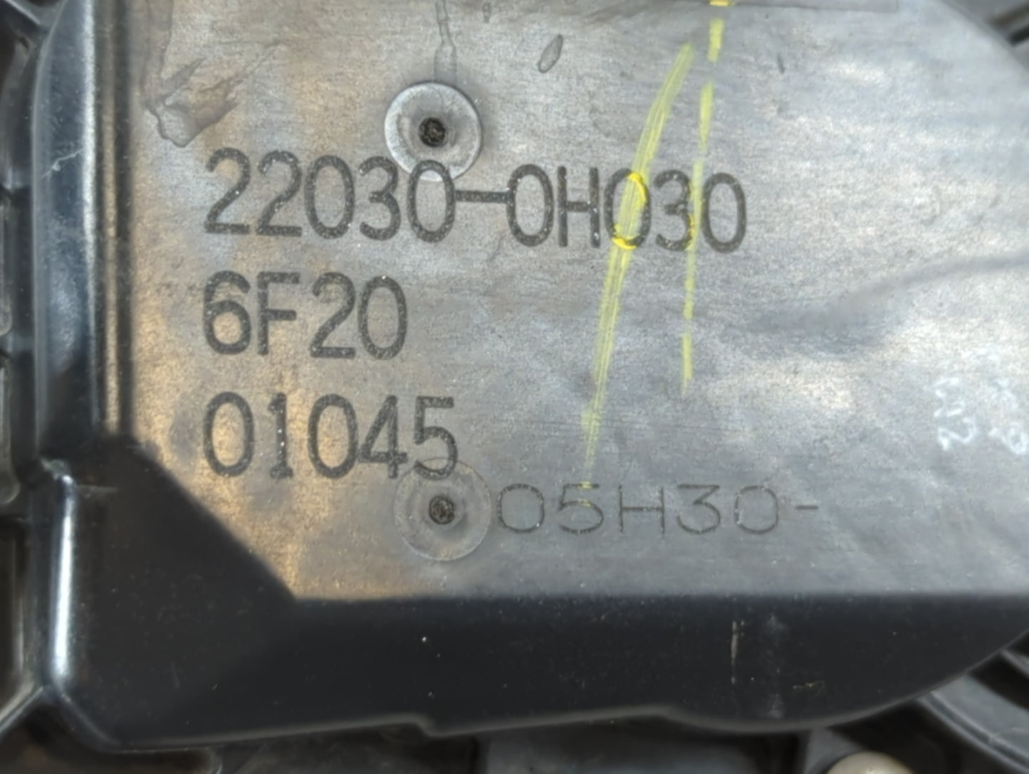 2007-2011 Toyota Camry Throttle Body P/N:22030-0H030 Fits Fits 2006 2007 2008 2009 2010 2011 2012 2013 2014 2015 OEM Used Au