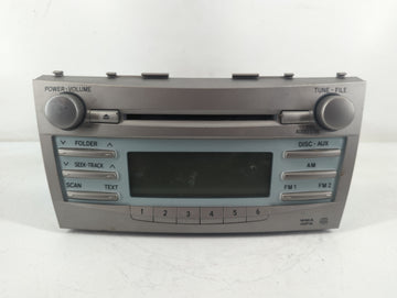 2007-2009 Toyota Camry Am Fm Cd Player Radio Receiver - Oemusedautoparts1.com