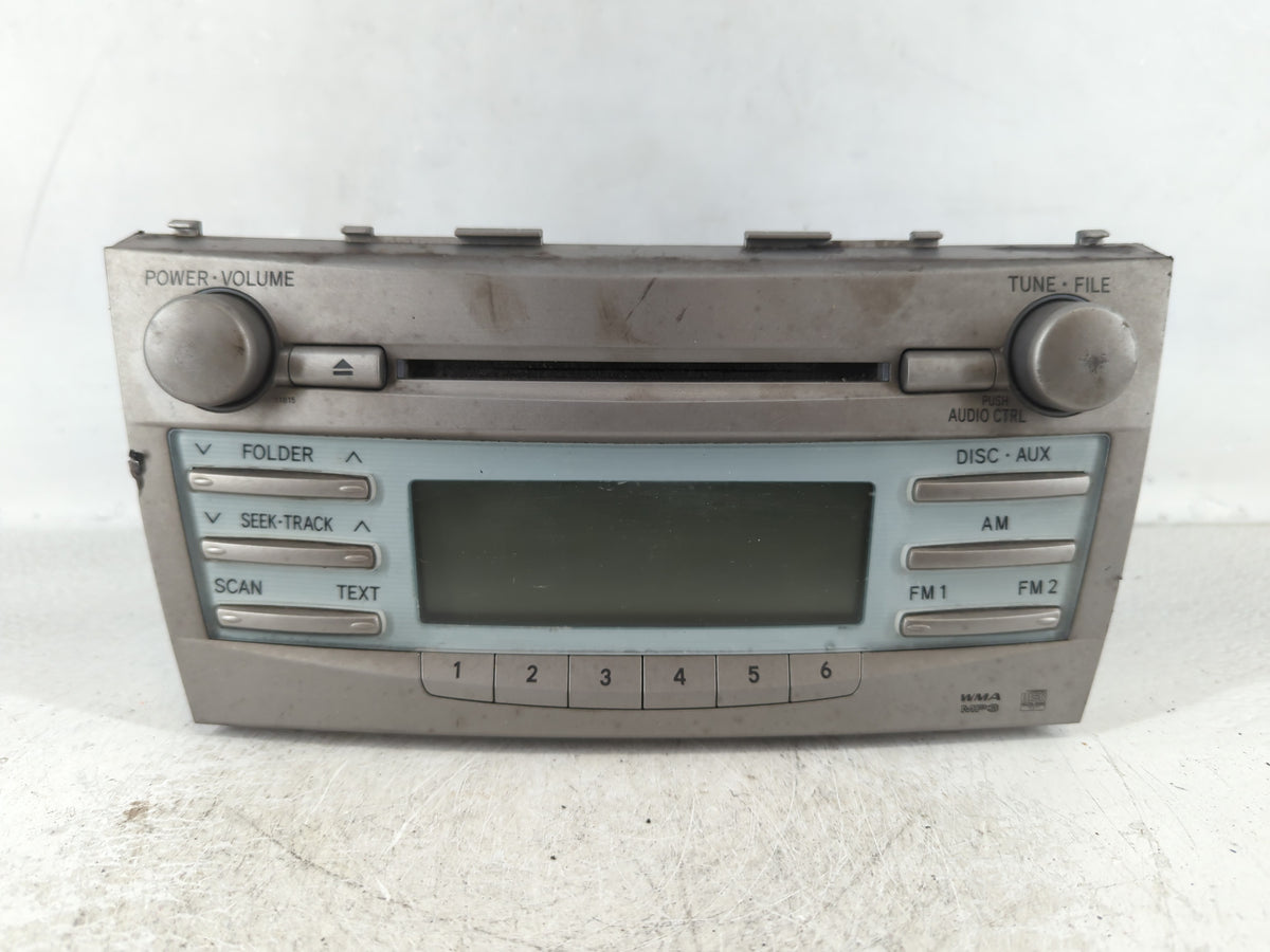 2007-2009 Toyota Camry Am Fm Cd Player Radio Receiver 713054 - Oemusedautoparts1.com