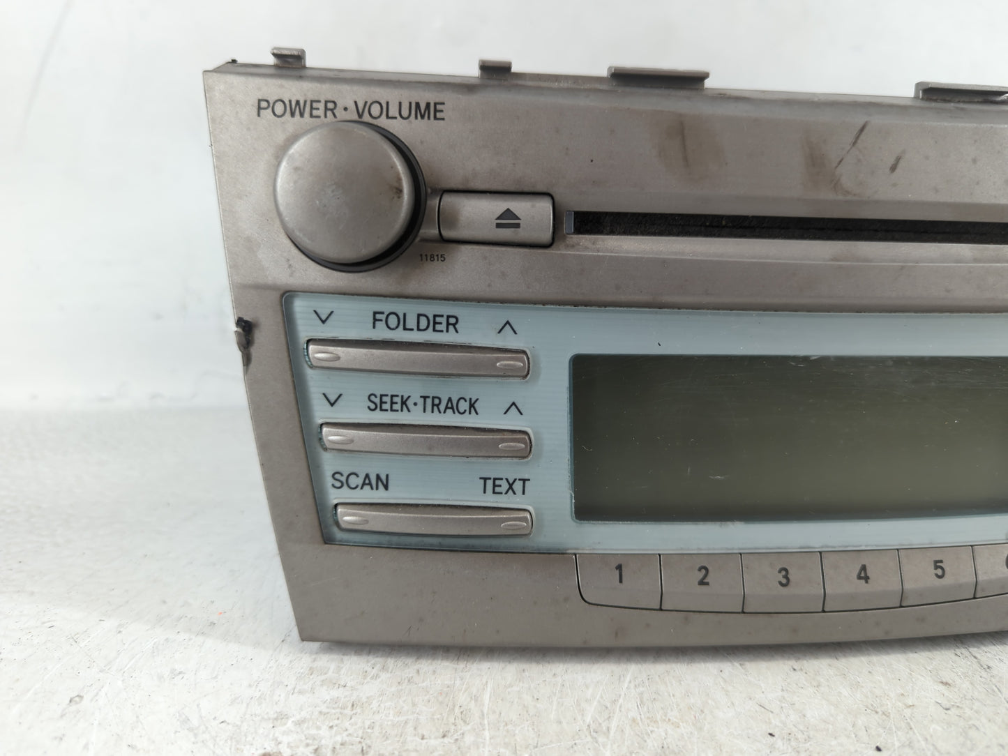 2007-2009 Toyota Camry Am Fm Cd Player Radio Receiver - Oemusedautoparts1.com