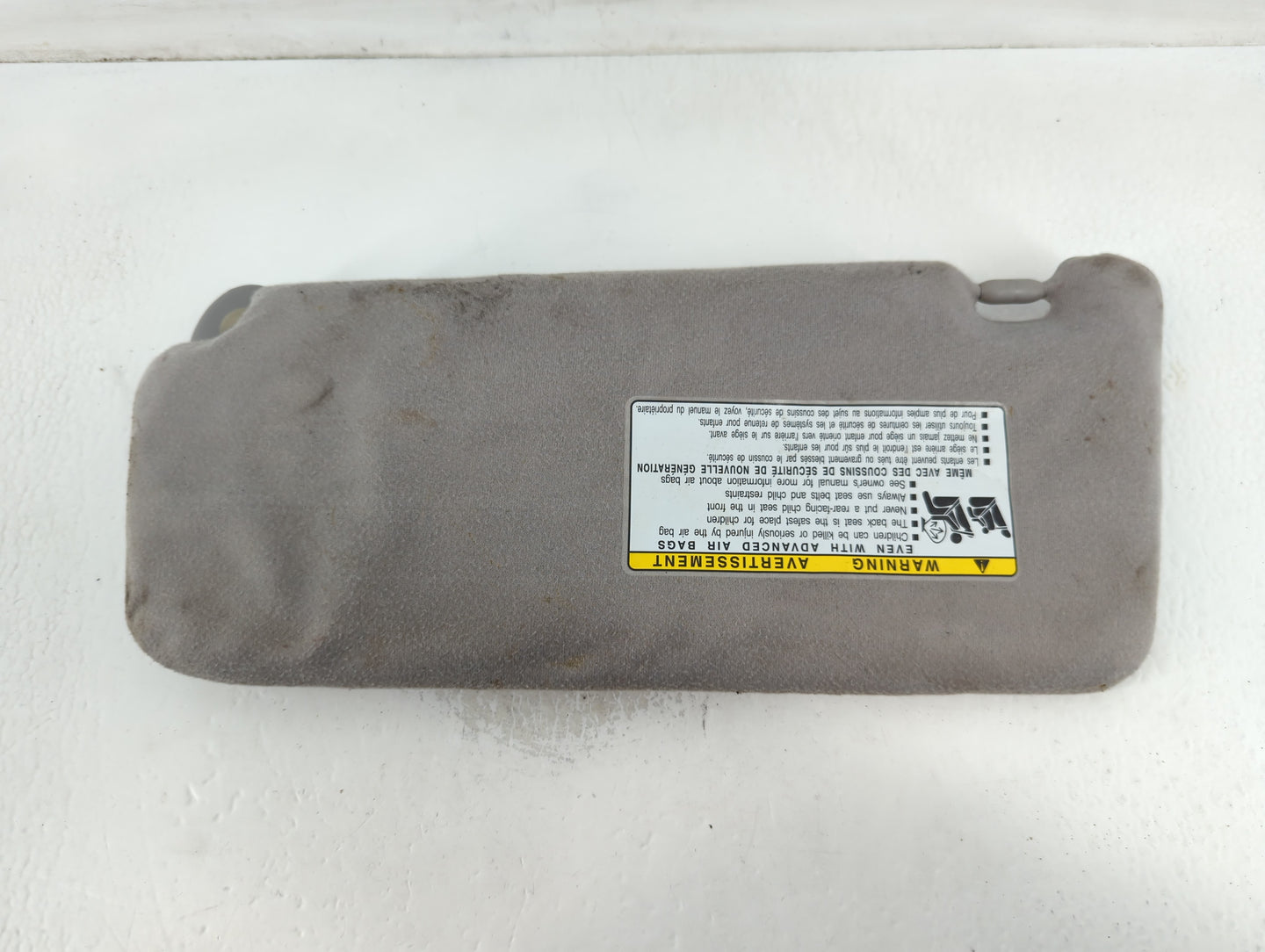 2007-2011 Toyota Camry Sun Visor Shade Replacement Passenger Right Mirror Fits Fits 2007 2008 2009 2010 2011 OEM Used Auto P