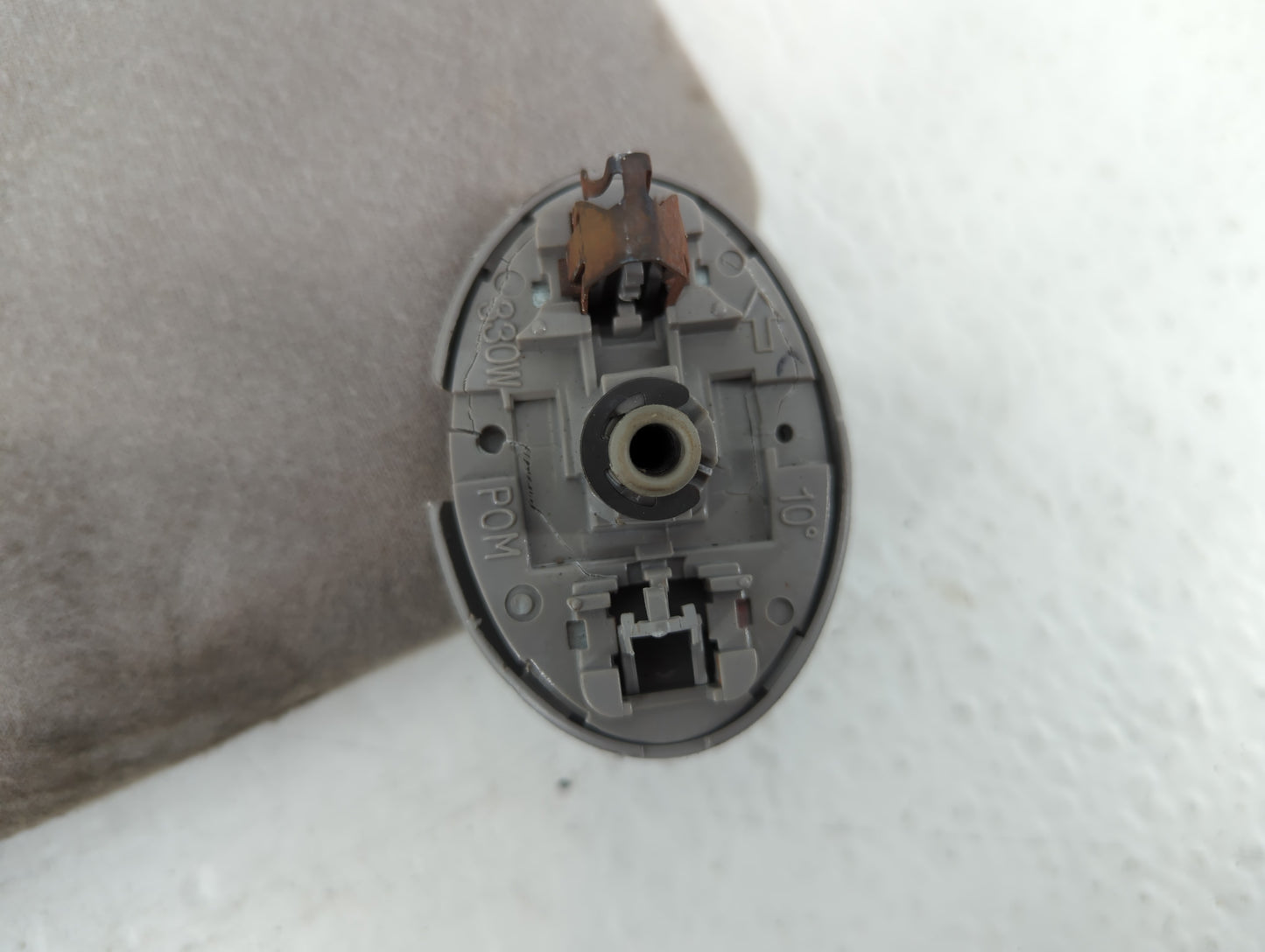 2007-2011 Toyota Camry Sun Visor Shade Replacement Passenger Right Mirror Fits Fits 2007 2008 2009 2010 2011 OEM Used Auto P