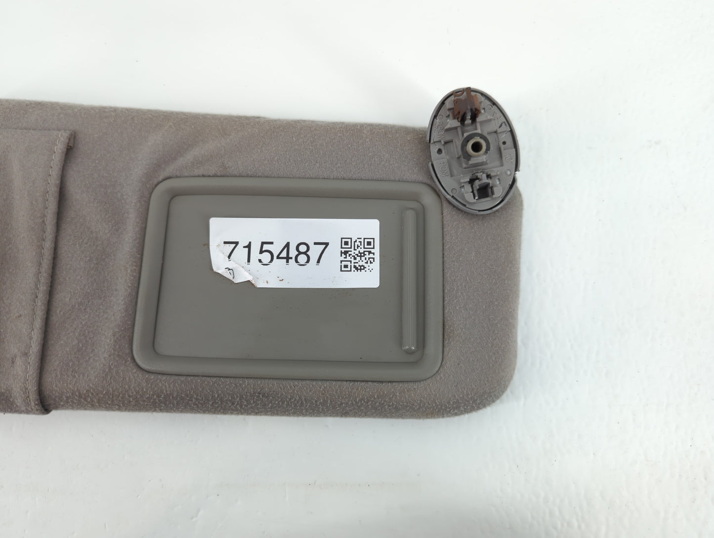 2007-2011 Toyota Camry Sun Visor Shade Replacement Passenger Right Mirror Fits Fits 2007 2008 2009 2010 2011 OEM Used Auto P
