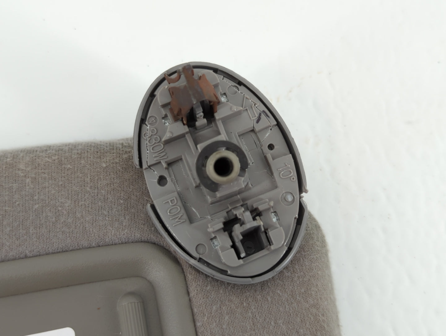 2007-2011 Toyota Camry Sun Visor Shade Replacement Passenger Right Mirror Fits Fits 2007 2008 2009 2010 2011 OEM Used Auto P