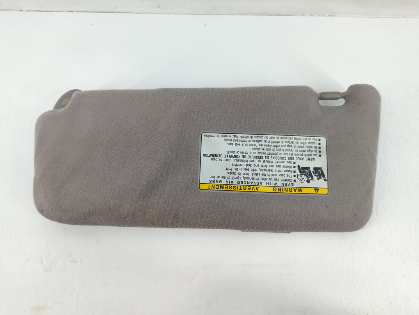 2007-2011 Toyota Camry Sun Visor Shade Replacement Passenger Right Mirror Fits Fits 2007 2008 2009 2010 2011 OEM Used Auto P