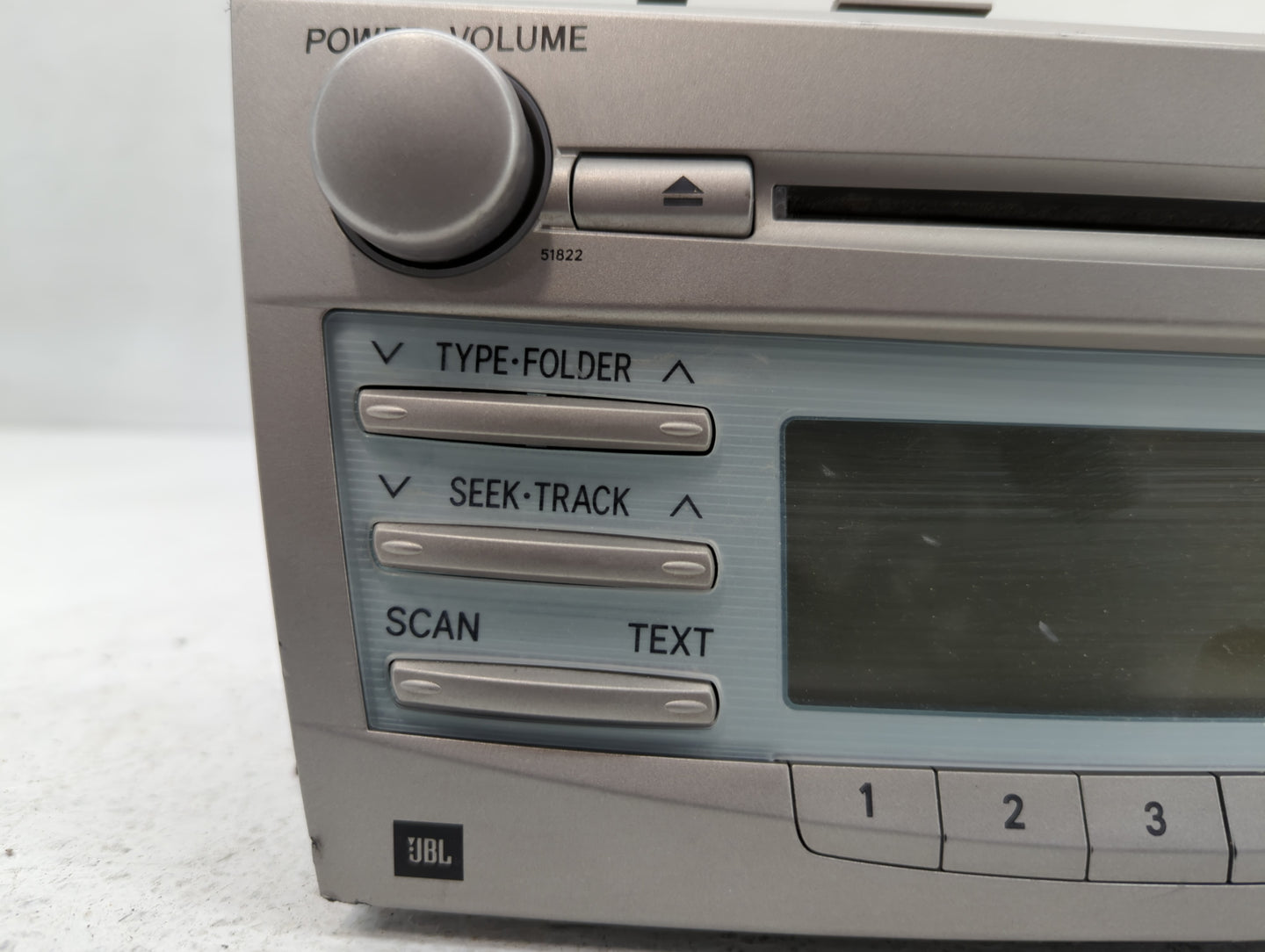 2007-2009 Toyota Camry Am Fm Cd Player Radio Receiver - Oemusedautoparts1.com