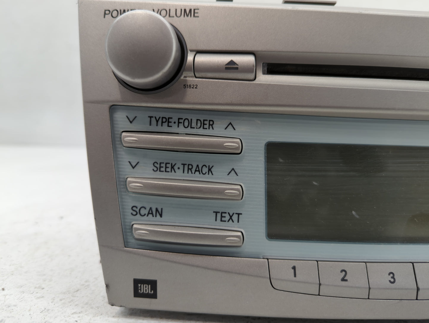 2007-2009 Toyota Camry Am Fm Cd Player Radio Receiver - Oemusedautoparts1.com