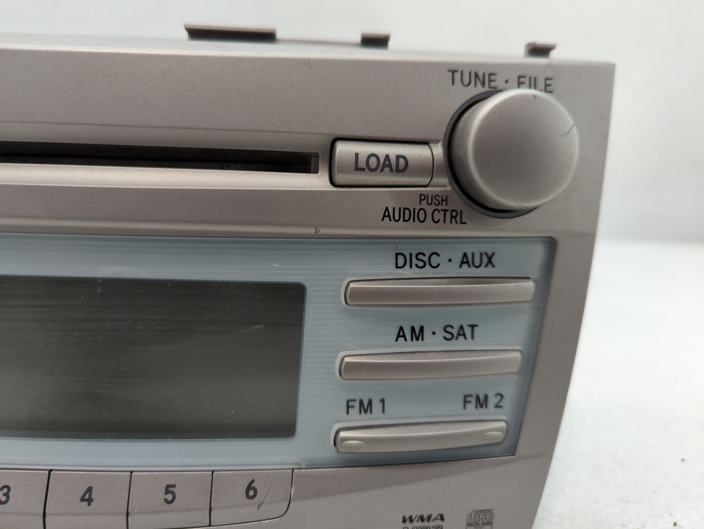 2007-2009 Toyota Camry Am Fm Cd Player Radio Receiver - Oemusedautoparts1.com