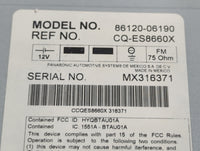 2007-2009 Toyota Camry Am Fm Cd Player Radio Receiver - Oemusedautoparts1.com