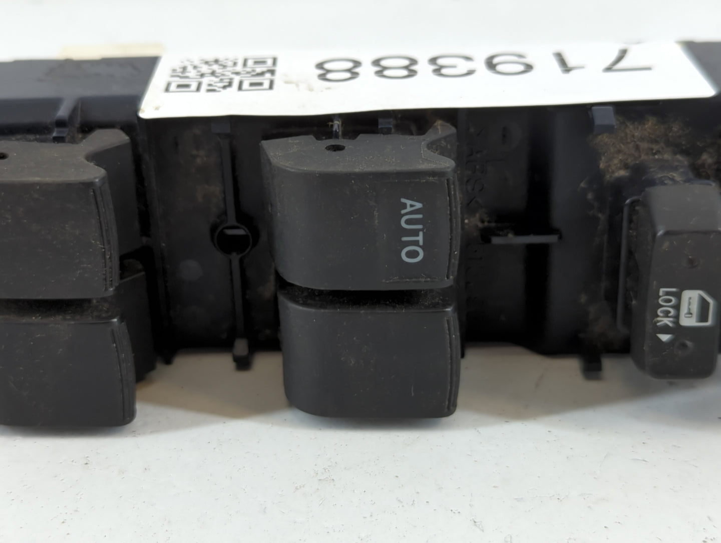 2007-2009 Toyota Camry Master Power Window Switch Replacement Driver Side Left Fits OEM Used Auto Parts - Oemusedautoparts1.