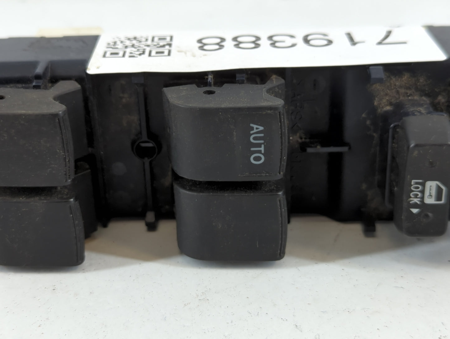 2007-2009 Toyota Camry Master Power Window Switch Replacement Driver Side Left Fits OEM Used Auto Parts - Oemusedautoparts1.