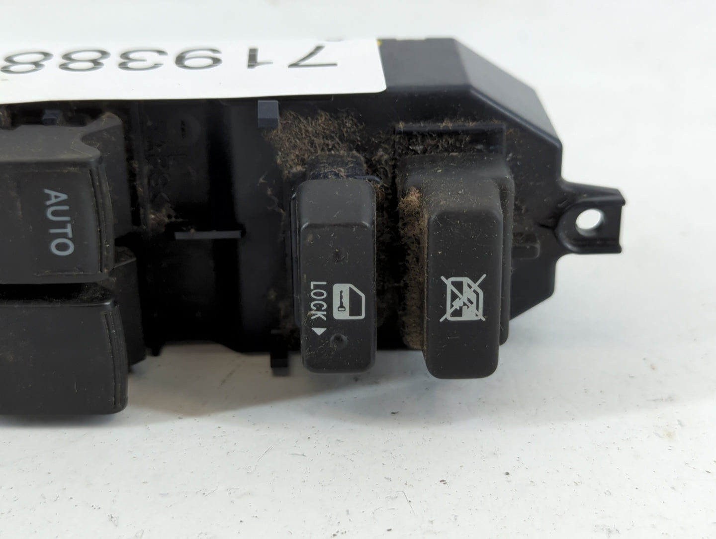 2007-2009 Toyota Camry Master Power Window Switch Replacement Driver Side Left Fits OEM Used Auto Parts - Oemusedautoparts1.
