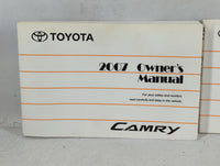 2007 Toyota Camry Owners Manual Book Guide P/N:01999-33740 OM33740U OEM Used Auto Parts - Oemusedautoparts1.com