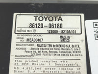 2007-2009 Toyota Camry Am Fm Cd Player Radio Receiver - Oemusedautoparts1.com
