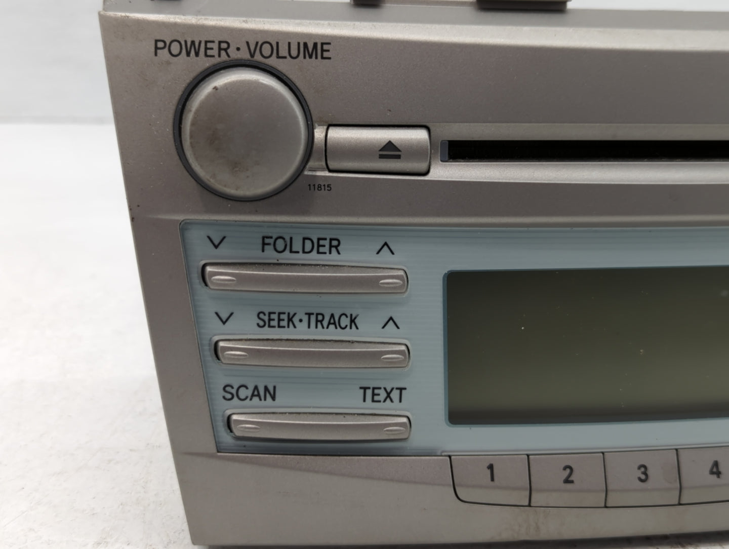 2007-2009 Toyota Camry Am Fm Cd Player Radio Receiver - Oemusedautoparts1.com