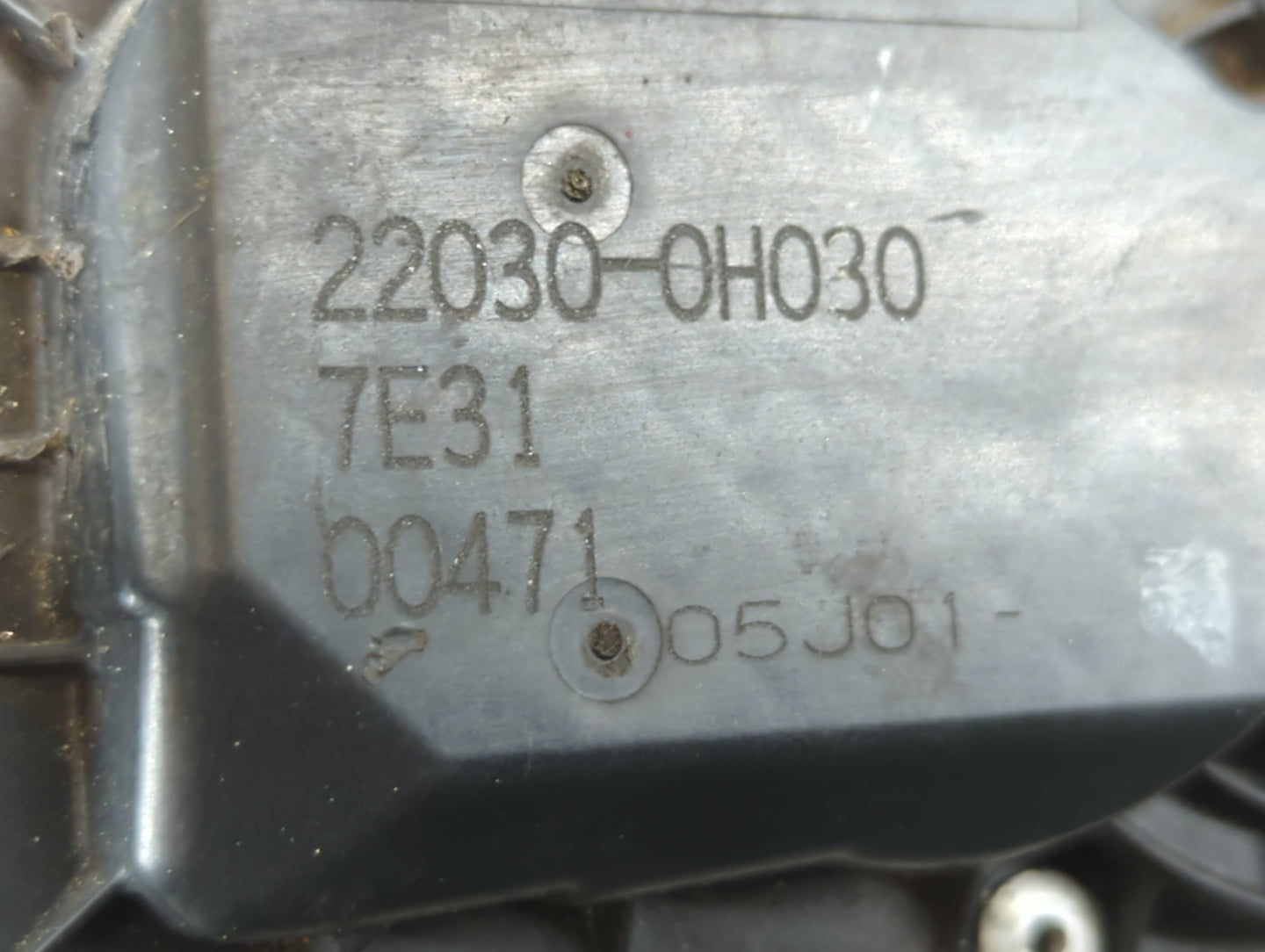 2007-2011 Toyota Camry Throttle Body P/N:22030-0H030 Fits Fits 2006 2007 2008 2009 2010 2011 2012 2013 2014 2015 OEM Used Au