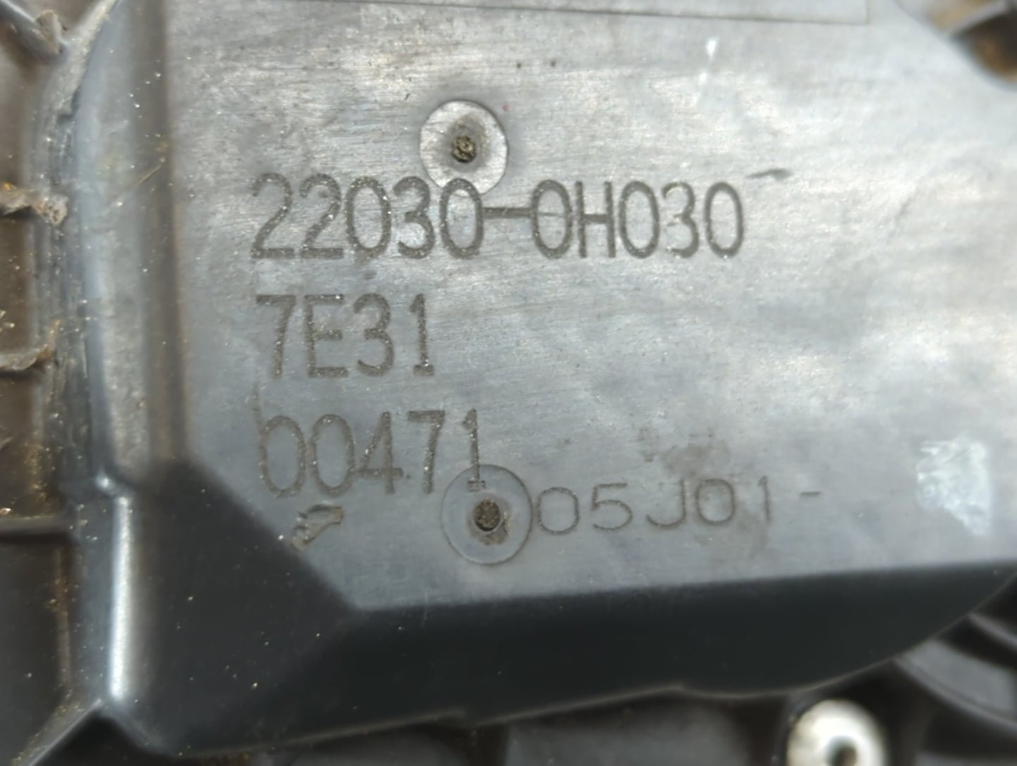 2007-2011 Toyota Camry Throttle Body P/N:22030-0H030 Fits Fits 2006 2007 2008 2009 2010 2011 2012 2013 2014 2015 OEM Used Au