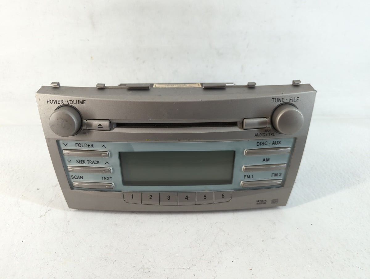 2007-2009 Toyota Camry Am Fm Cd Player Radio Receiver 751399 - Oemusedautoparts1.com