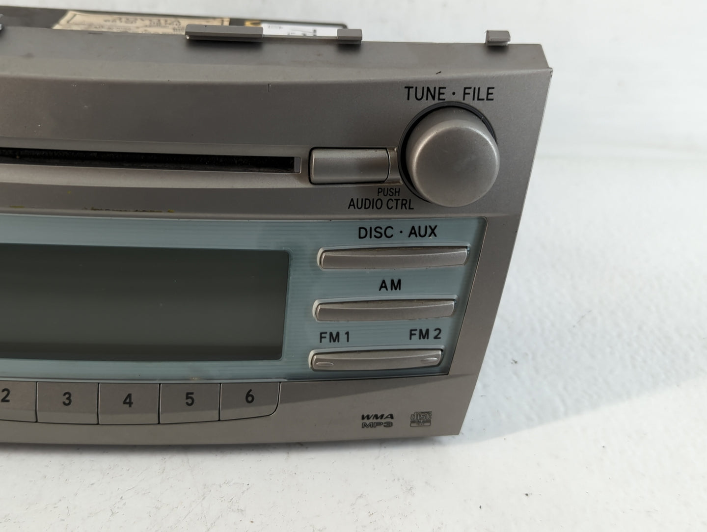 2007-2009 Toyota Camry Am Fm Cd Player Radio Receiver - Oemusedautoparts1.com