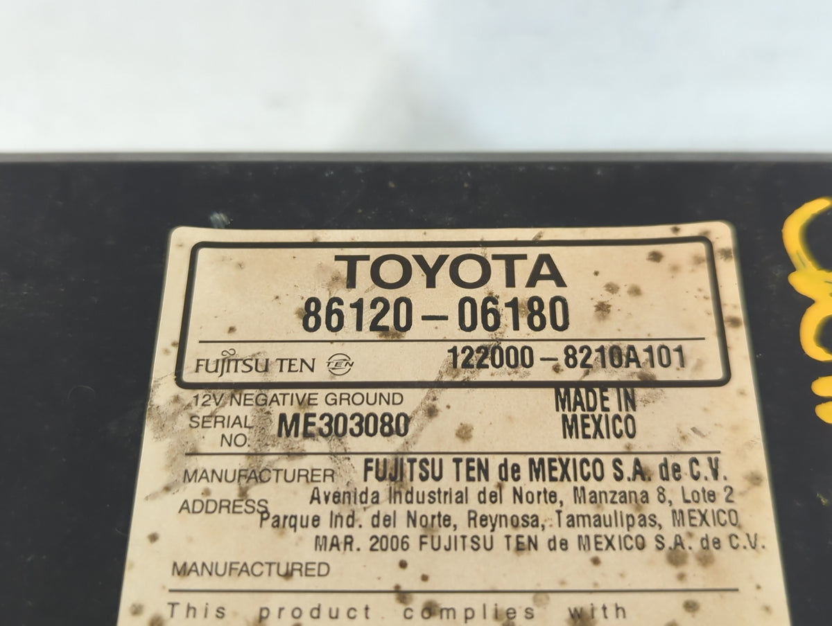 2007-2009 Toyota Camry Am Fm Cd Player Radio Receiver 751399 - Oemusedautoparts1.com