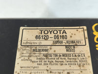 2007-2009 Toyota Camry Am Fm Cd Player Radio Receiver 751399 - Oemusedautoparts1.com
