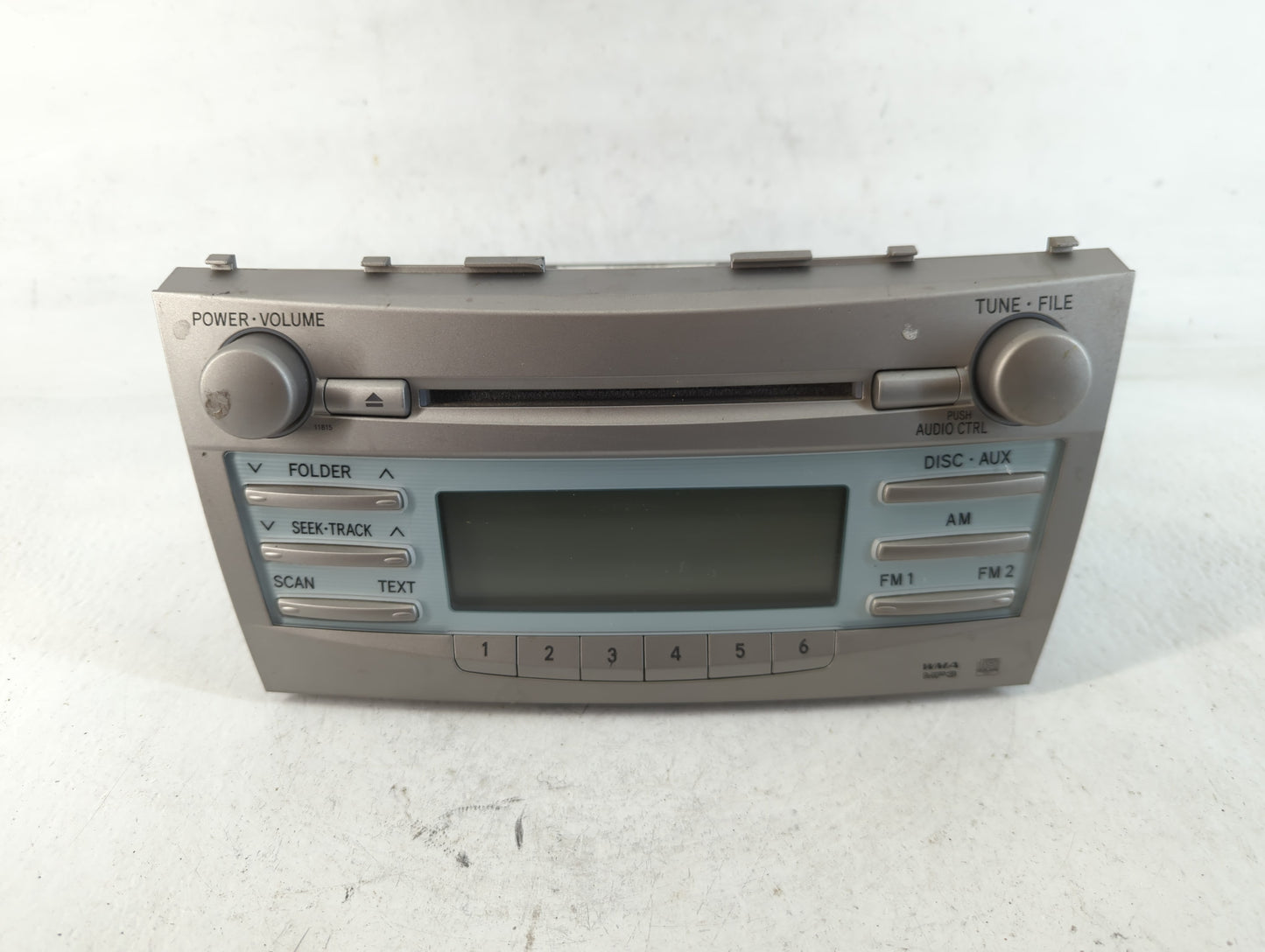 2007-2009 Toyota Camry Am Fm Cd Player Radio Receiver - Oemusedautoparts1.com