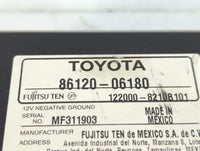 2007-2009 Toyota Camry Am Fm Cd Player Radio Receiver 754490 - Oemusedautoparts1.com