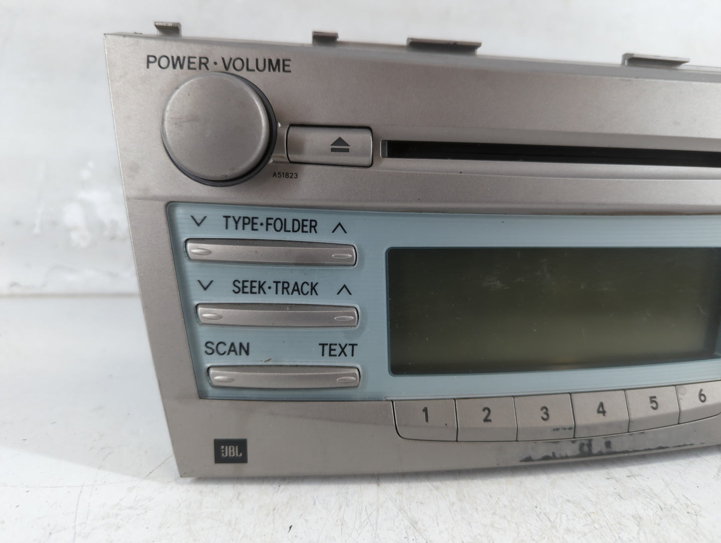 2007-2009 Toyota Camry Radio AM FM Cd Player Receiver Replacement P/N:86120-06190 Fits Fits 2007 2008 2009 OEM Used Auto Par