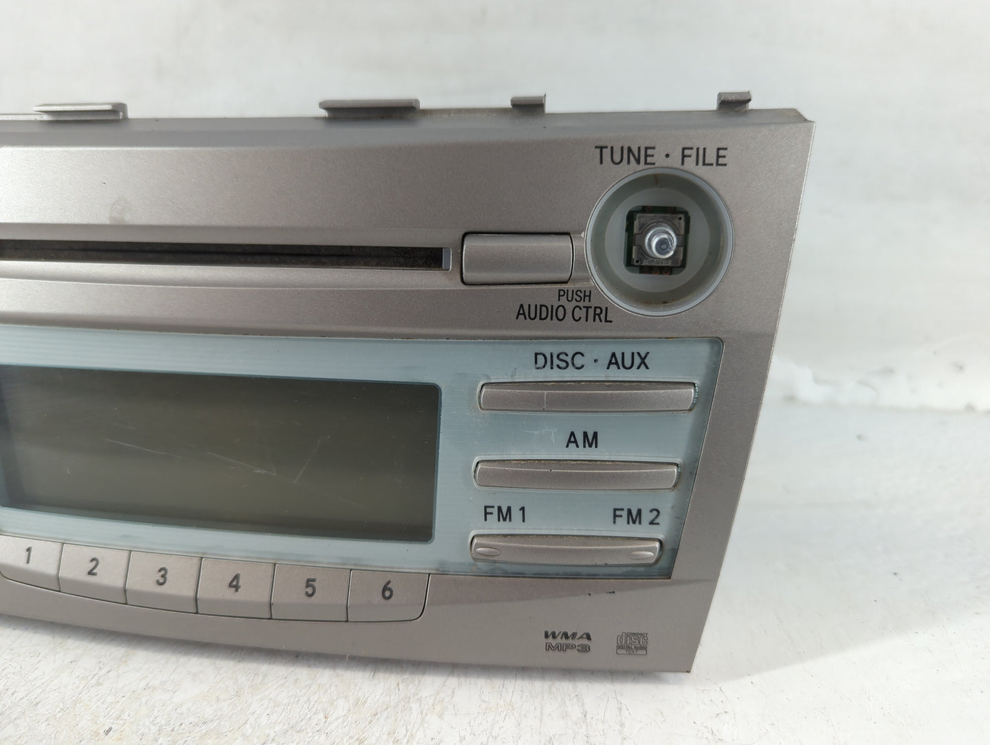 2007-2009 Toyota Camry Radio AM FM Cd Player Receiver Replacement P/N:86120-06180 Fits Fits 2007 2008 2009 OEM Used Auto Par