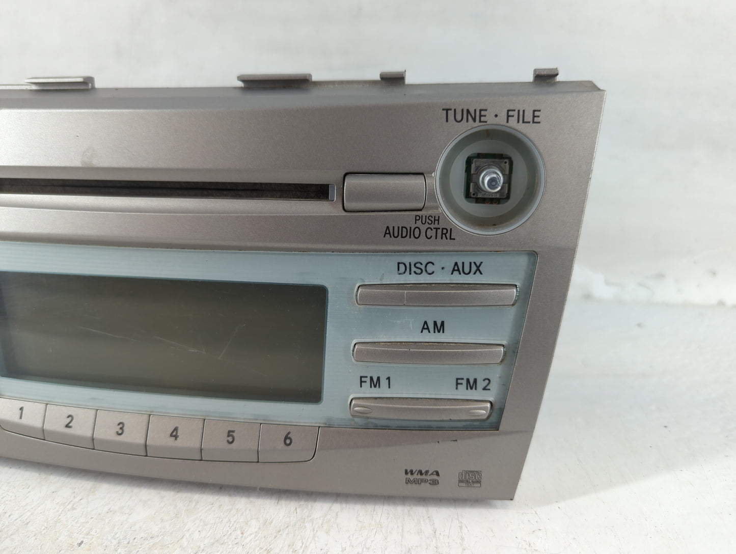 2007-2009 Toyota Camry Radio AM FM Cd Player Receiver Replacement P/N:86120-06180 Fits Fits 2007 2008 2009 OEM Used Auto Par
