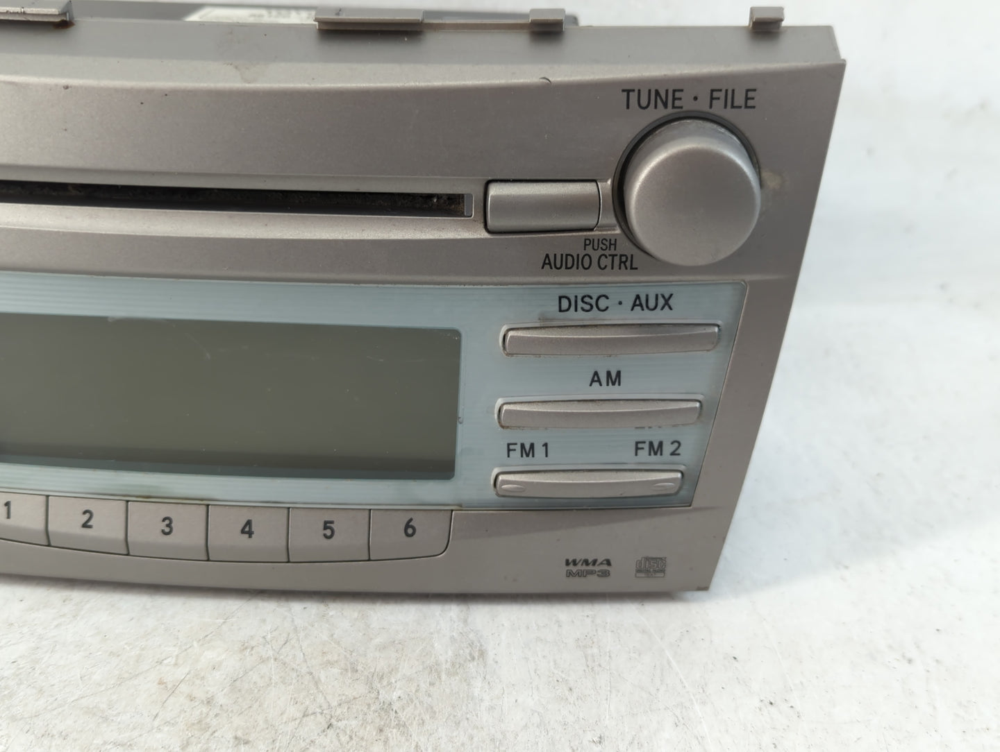 2007-2009 Toyota Camry Radio AM FM Cd Player Receiver Replacement P/N:86120-06180 Fits Fits 2007 2008 2009 OEM Used Auto Par