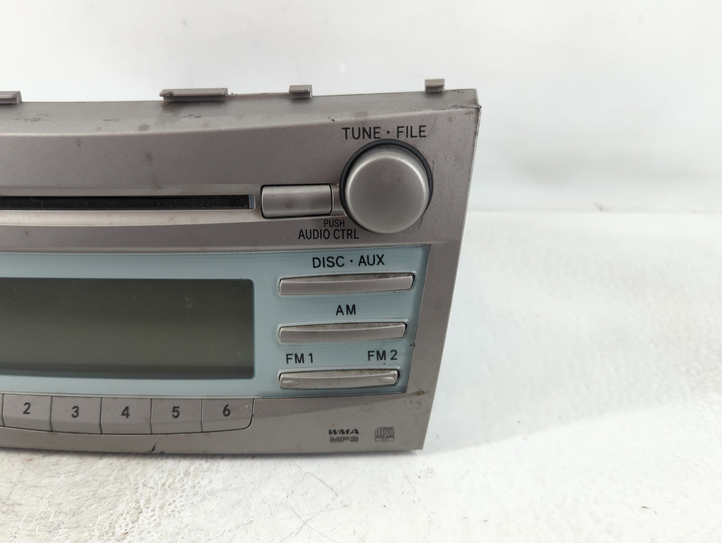 2007-2009 Toyota Camry Radio AM FM Cd Player Receiver Replacement P/N:86120-06180 Fits Fits 2007 2008 2009 OEM Used Auto Par