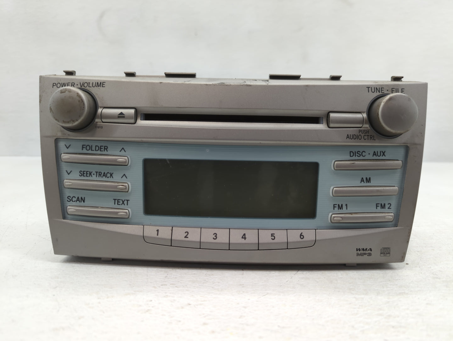 2007-2009 Toyota Camry Radio AM FM Cd Player Receiver Replacement P/N:86120-06180 Fits Fits 2007 2008 2009 OEM Used Auto Par