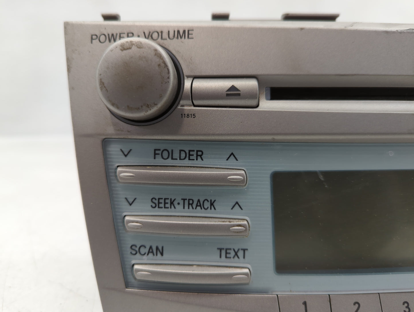 2007-2009 Toyota Camry Radio AM FM Cd Player Receiver Replacement P/N:86120-06180 Fits Fits 2007 2008 2009 OEM Used Auto Par
