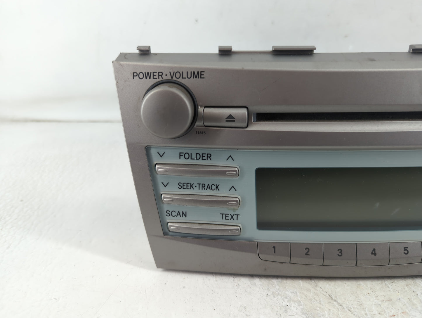 2007-2009 Toyota Camry Radio AM FM Cd Player Receiver Replacement P/N:86120-06180 Fits Fits 2007 2008 2009 OEM Used Auto Par