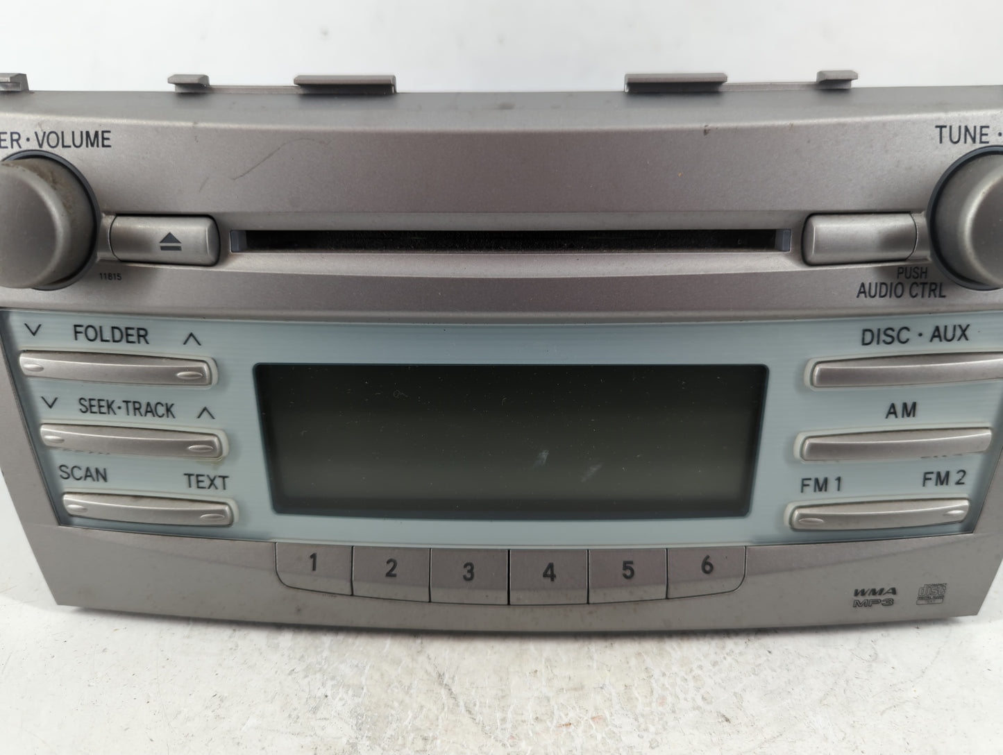 2007-2009 Toyota Camry Radio AM FM Cd Player Receiver Replacement P/N:86120-06180 Fits Fits 2007 2008 2009 OEM Used Auto Par
