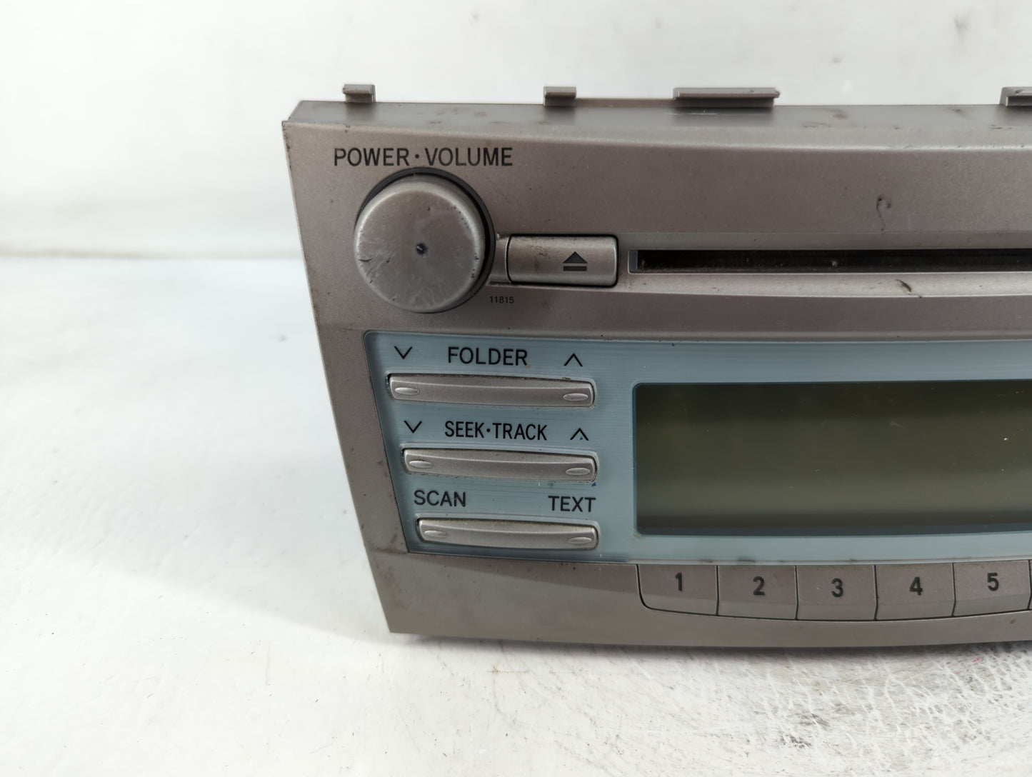2007-2009 Toyota Camry Radio AM FM Cd Player Receiver Replacement P/N:86120-33891 Fits Fits 2007 2008 2009 OEM Used Auto Par