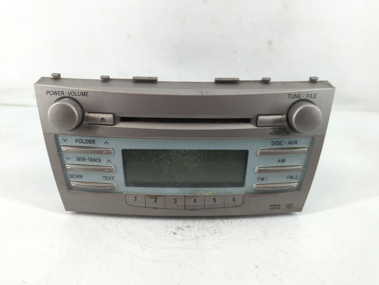 2007-2009 Toyota Camry Radio AM FM Cd Player Receiver Replacement P/N:86120-06180 Fits Fits 2007 2008 2009 OEM Used Auto Par