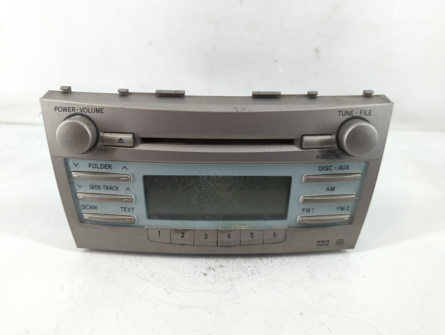 2007-2009 Toyota Camry Radio AM FM Cd Player Receiver Replacement P/N:86120-06180 Fits Fits 2007 2008 2009 OEM Used Auto Par