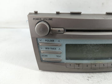 2007-2009 Toyota Camry Radio AM FM Cd Player Receiver Replacement P/N:86120-06180 Fits Fits 2007 2008 2009 OEM Used Auto Parts