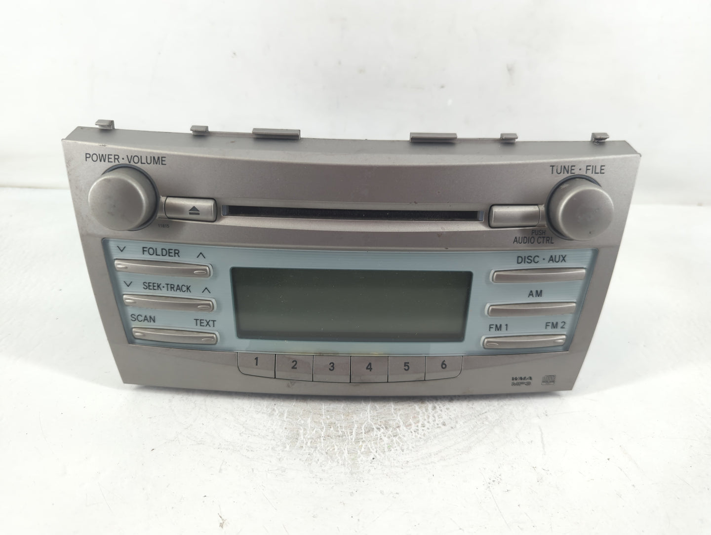 2007-2009 Toyota Camry Radio AM FM Cd Player Receiver Replacement P/N:86120-06180 Fits Fits 2007 2008 2009 OEM Used Auto Par