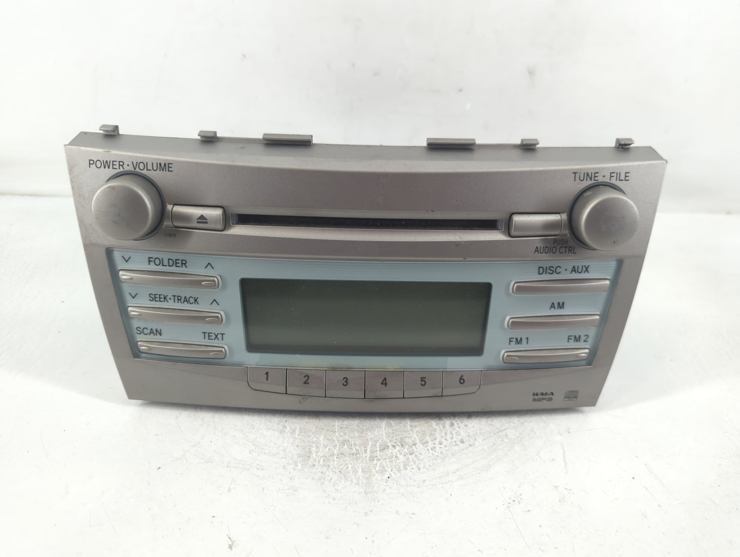 2007-2009 Toyota Camry Radio AM FM Cd Player Receiver Replacement P/N:86120-06180 Fits Fits 2007 2008 2009 OEM Used Auto Par
