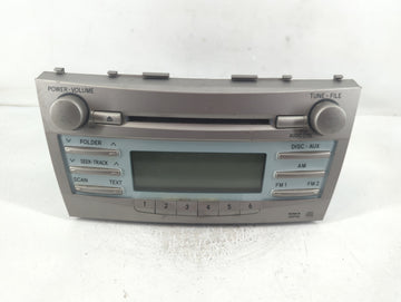2007-2009 Toyota Camry Radio AM FM Cd Player Receiver Replacement P/N:86120-06180 Fits Fits 2007 2008 2009 OEM Used Auto Par