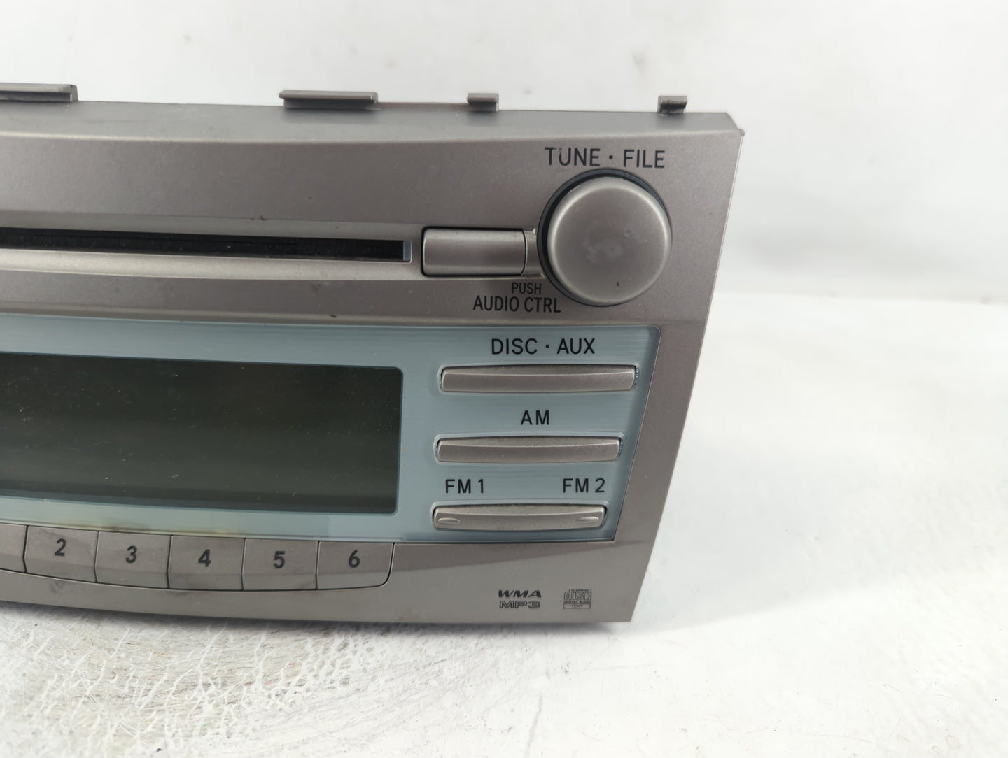 2007-2009 Toyota Camry Radio AM FM Cd Player Receiver Replacement P/N:86120-06180 Fits Fits 2007 2008 2009 OEM Used Auto Par
